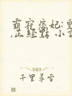 霸宠痞妃:皇叔,正经点 小说