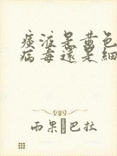 痰液是黄色的是病毒还是细菌