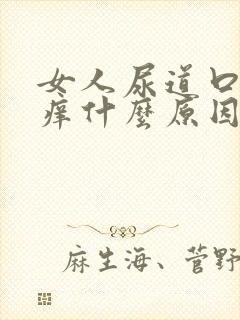 女人尿道口有点痒什么原因封面