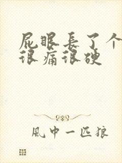 屁眼长了个疙瘩很痛很硬