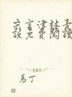 宋言津林青妍小说免费阅读最新章节封面