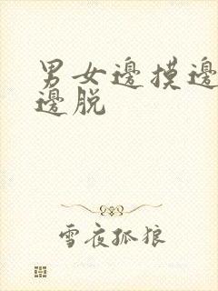 男女边摸边亲胸边脱封面