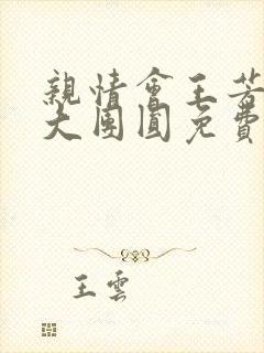 亲情会王芳高敏大团圆免费阅读封面