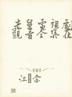 老舅电视剧免费观看全集在线播放