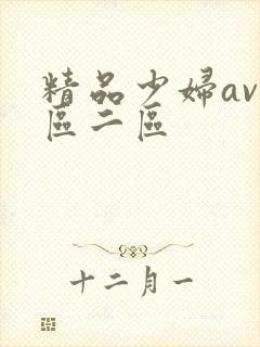 精品少妇av一区二区封面