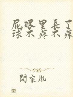 屁眼里长了个肉球不疼不痒