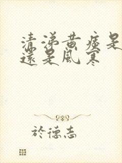 清涕黄痰是风热还是风寒