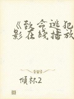 《致命逃犯》电影在线播放免费观看封面