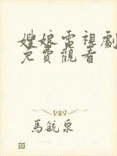 嫂娘电视剧全集免费观看