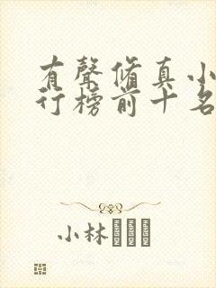 有声修真小说排行榜前十名封面