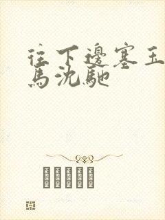 往下边塞玉器骑马沈驰