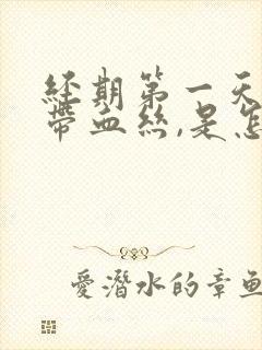 经期第一天白带带血丝,是怎么回事封面