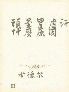 头晕冒虚汗想吐什么原因