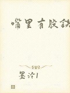 嘴里有股铁锈味