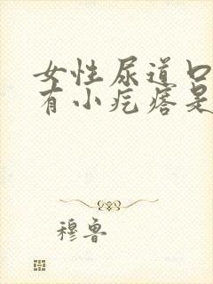 女性尿道口里面有小疙瘩是什么状况