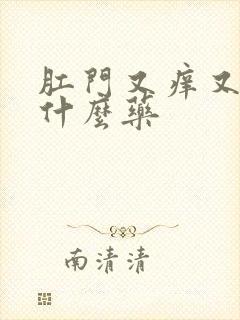 肛门又痒又痛涂什么药