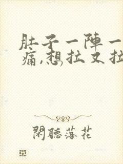 肚子一阵一阵的痛,想拉又拉不出来