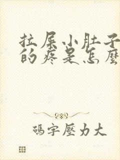 拉屎小肚子下坠的疼是怎么回事