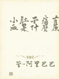 小肚子痛有点出血是什么原因