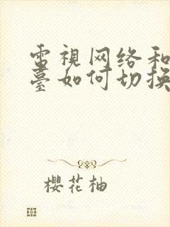 电视网络和电视台如何切换封面