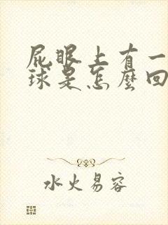 屁眼上有一个肉球是怎么回事