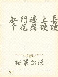 肛门边上长了一个疙瘩硬硬的不疼