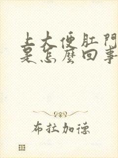 上大便肛门出血是怎么回事啊