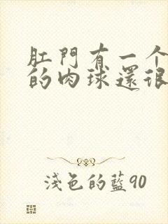 肛门有一个很大的肉球还很疼是什么封面