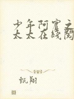 少年阿宾之房东太太在线阅读