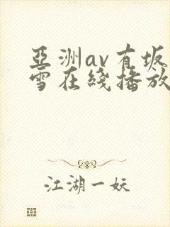 亚洲av有坂深雪在线播放