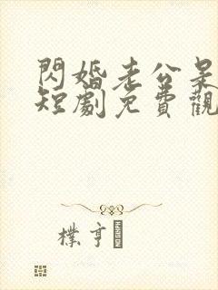 闪婚老公是大佬短剧免费观看封面