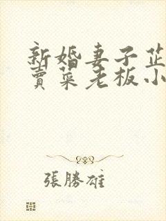 新婚妻子芷珊 卖菜老板小说在线阅读