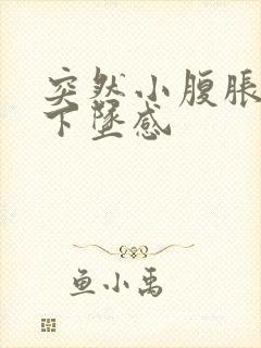 突然小腹胀痛有下坠感封面