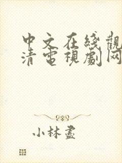 中文在线观看高清电视剧网站