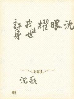 许我耀眼沈皓晨身世