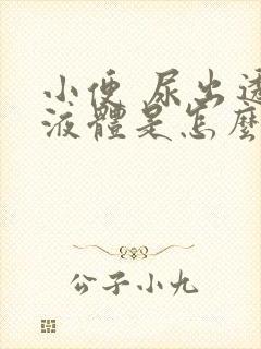 小便 尿出透明液体是怎么回事