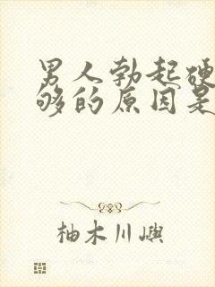 男人勃起硬度不够的原因是什么封面