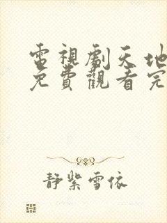 电视剧天地剑心免费观看完整版高清封面