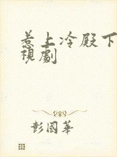 惹上冷殿下 电视剧封面