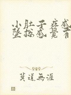 小肚子疼感觉下坠总感觉有尿