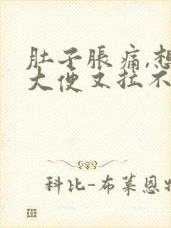 肚子胀痛,想拉大便又拉不出来是什么原因