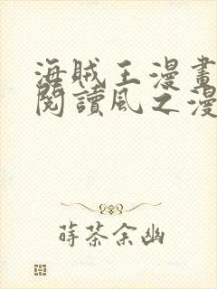 海贼王漫画免费阅读风之漫画封面