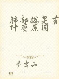 肺部总是有痰是什么原因