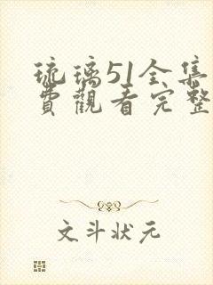 琉璃51全集免费观看完整的电视剧封面