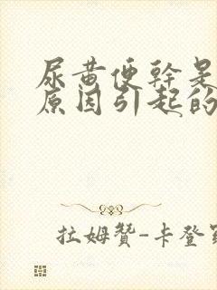 尿黄便干是什么原因引起的封面