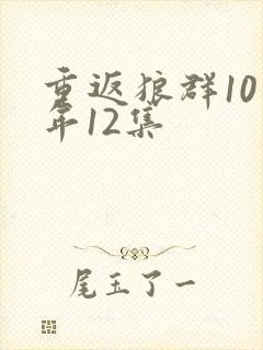 重返狼群10周年12集