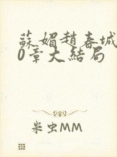 苏媚赵春城150章大结局封面