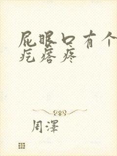 屁眼口有个小硬疙瘩疼