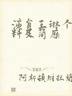 演员王琳个人资料及简历