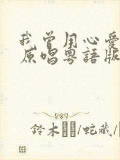 我曾用心爱着你原唱粤语版